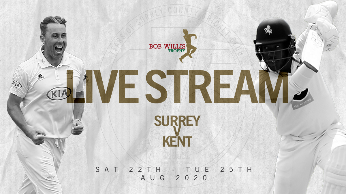 Live Stream: Surrey v Kent – Day 4