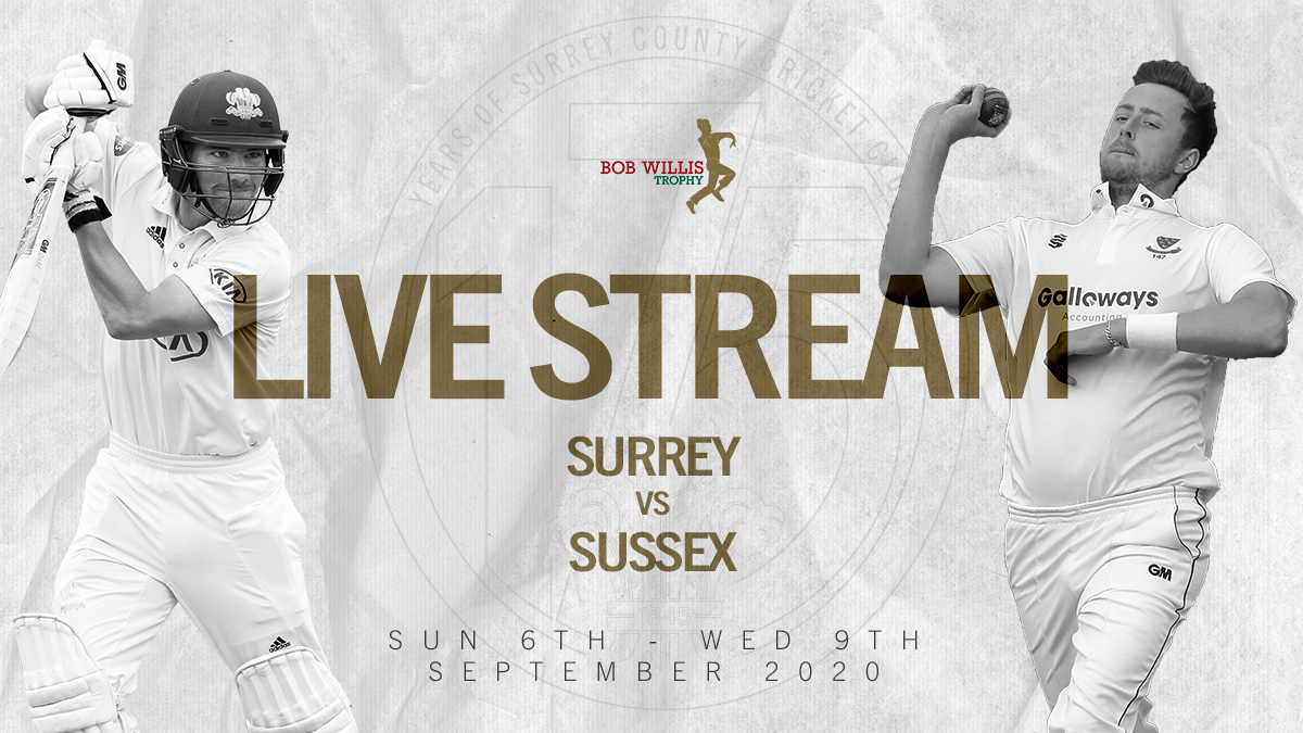 Live Stream: Surrey v Sussex – Day 2
