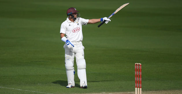 Borthwick leads Surrey on second day