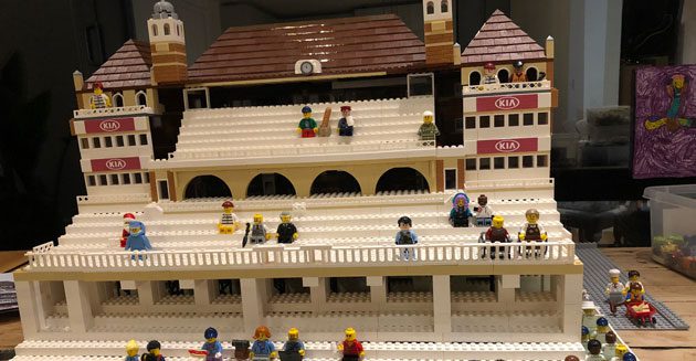 Lego Kia Oval Pavilion continues to grow