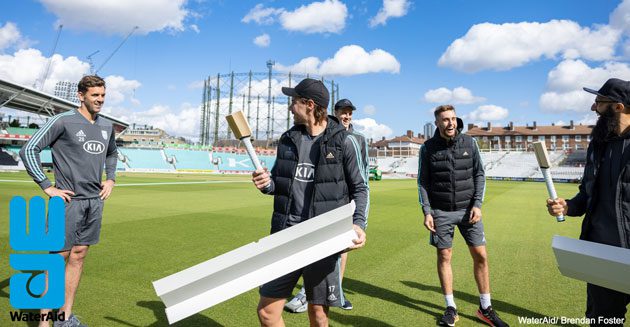 Surrey Cricket back Water Aid in India