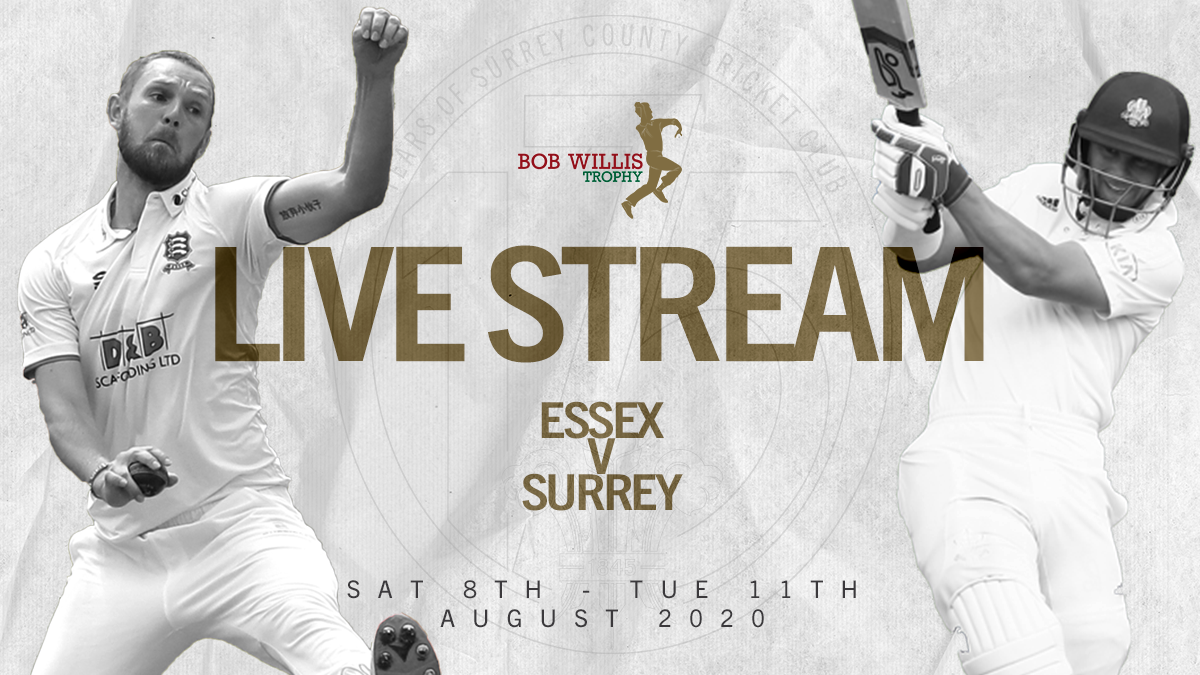 Live Stream: Essex v Surrey – Day 2