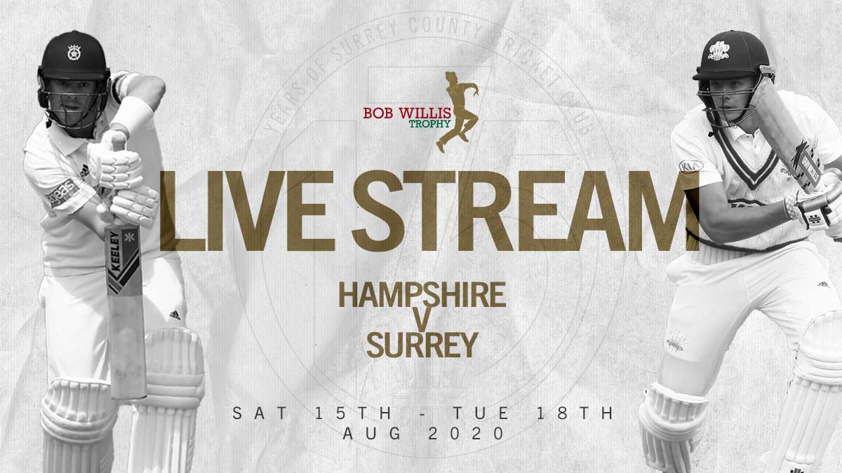 Live Stream: Hampshire v Surrey – Day 3