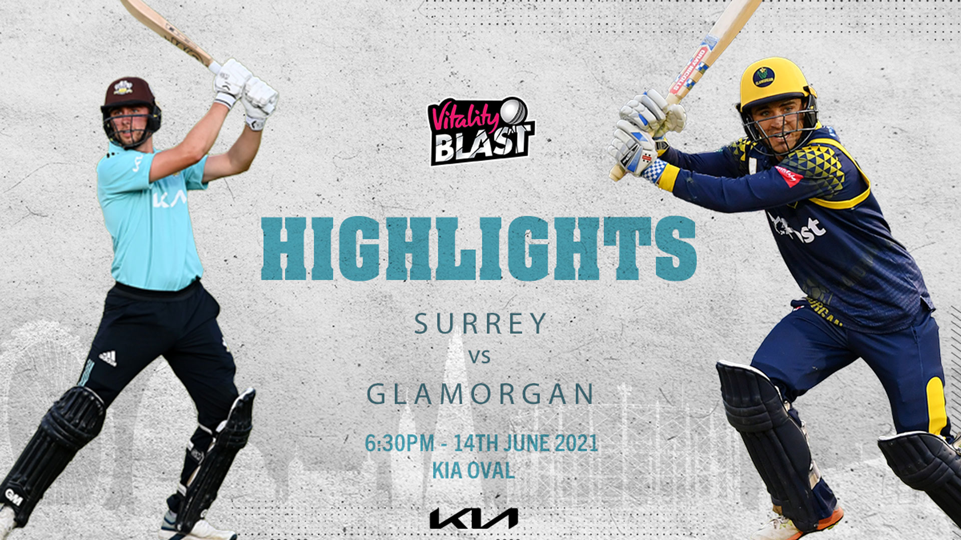 Blast highlights: Surrey v Glamorgan