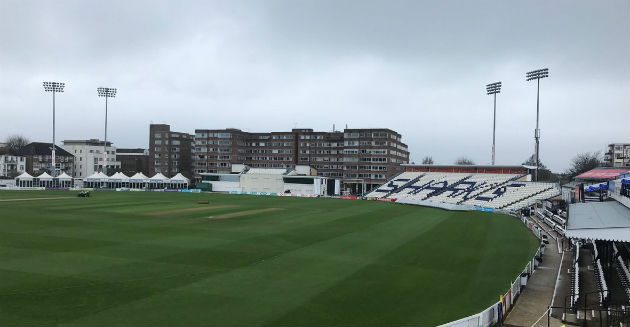 Sussex warm-up match day one washed out