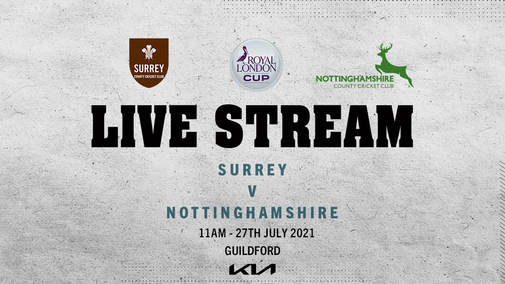 Live Stream: Surrey v Nottinghamshire