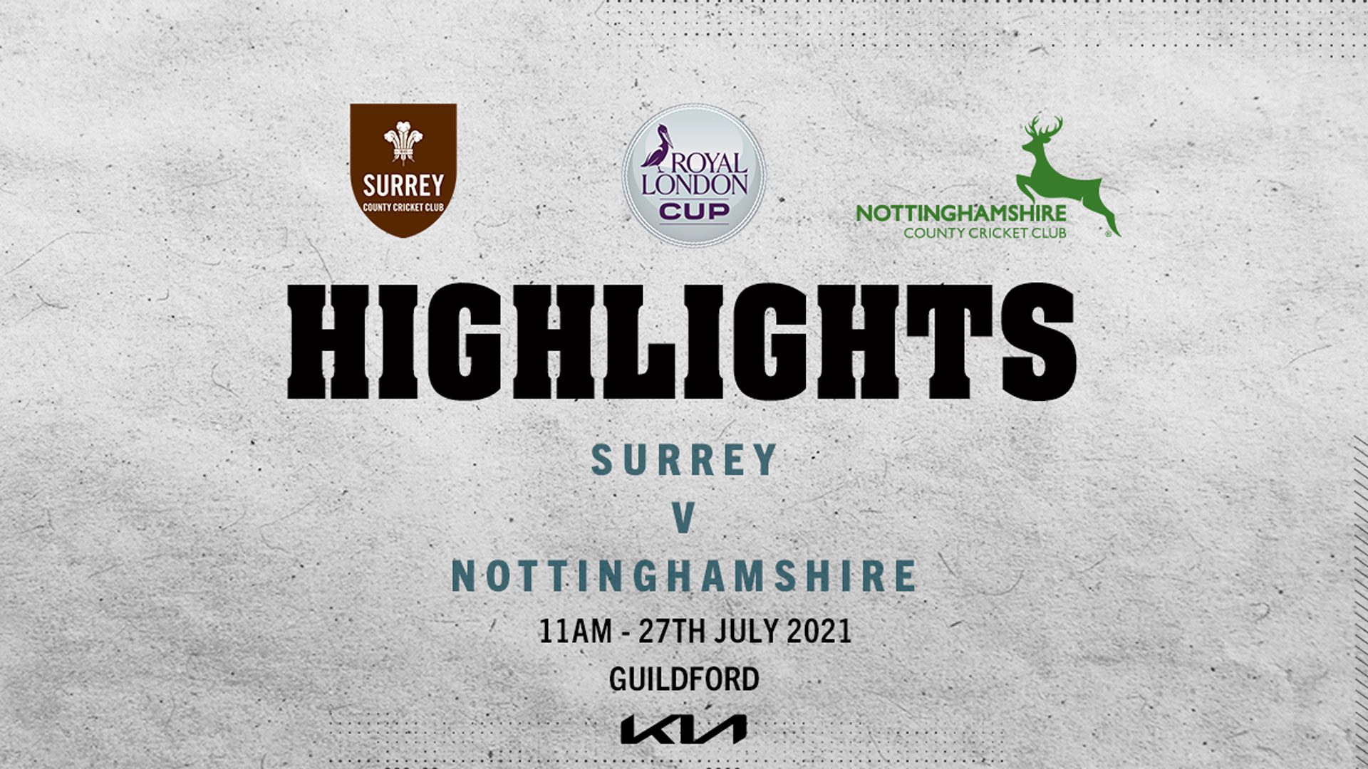 Highlights: Surrey v Nottinghamshire