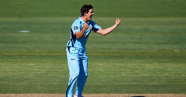 Sean Abbott takes 4/23 in Marsh Cup final