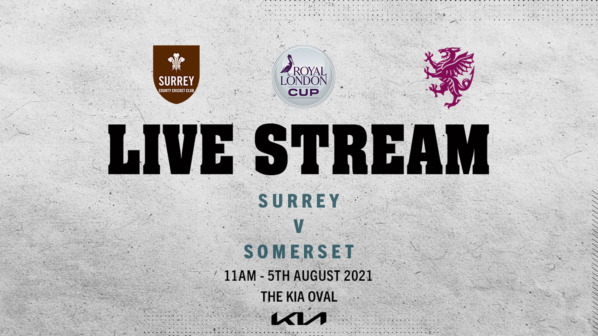 Live Stream: Surrey v Somerset