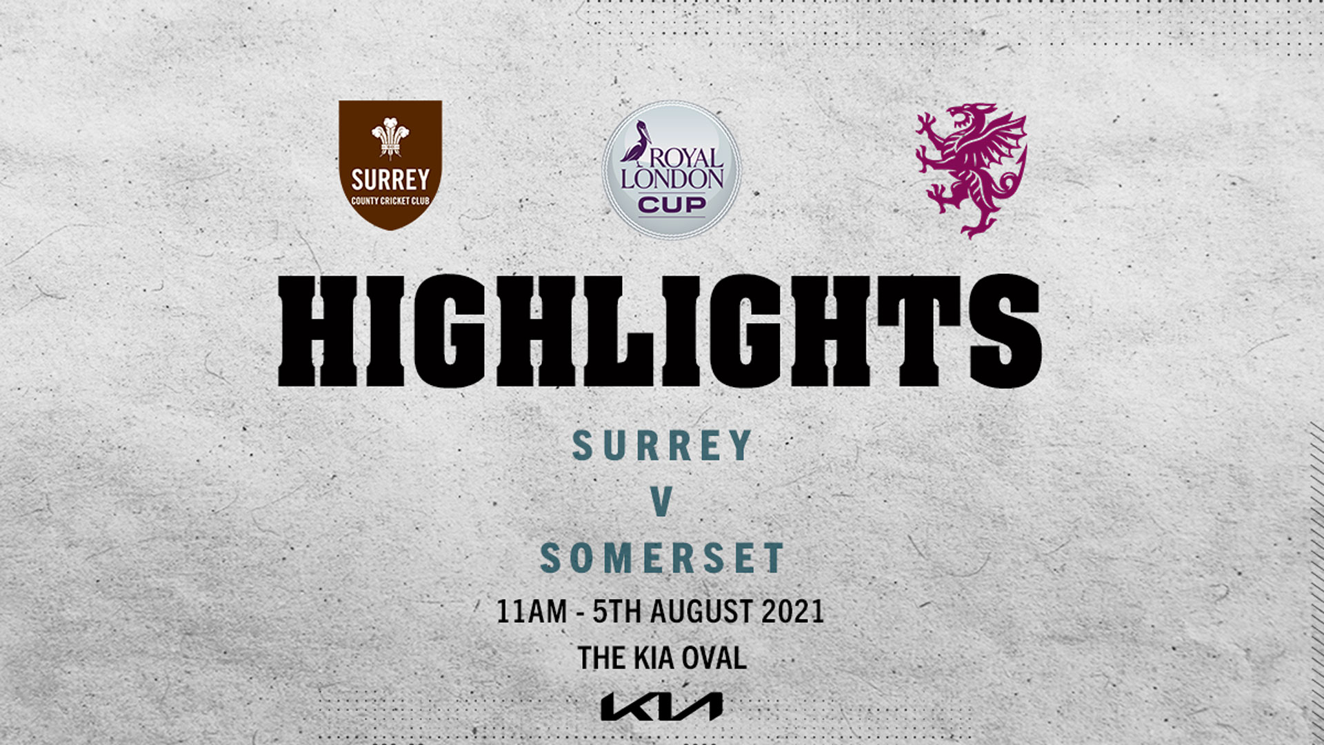 Highlights: Surrey v Somerset
