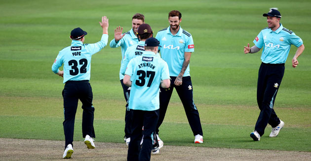 15 in Surrey squad for trip to Sussex
