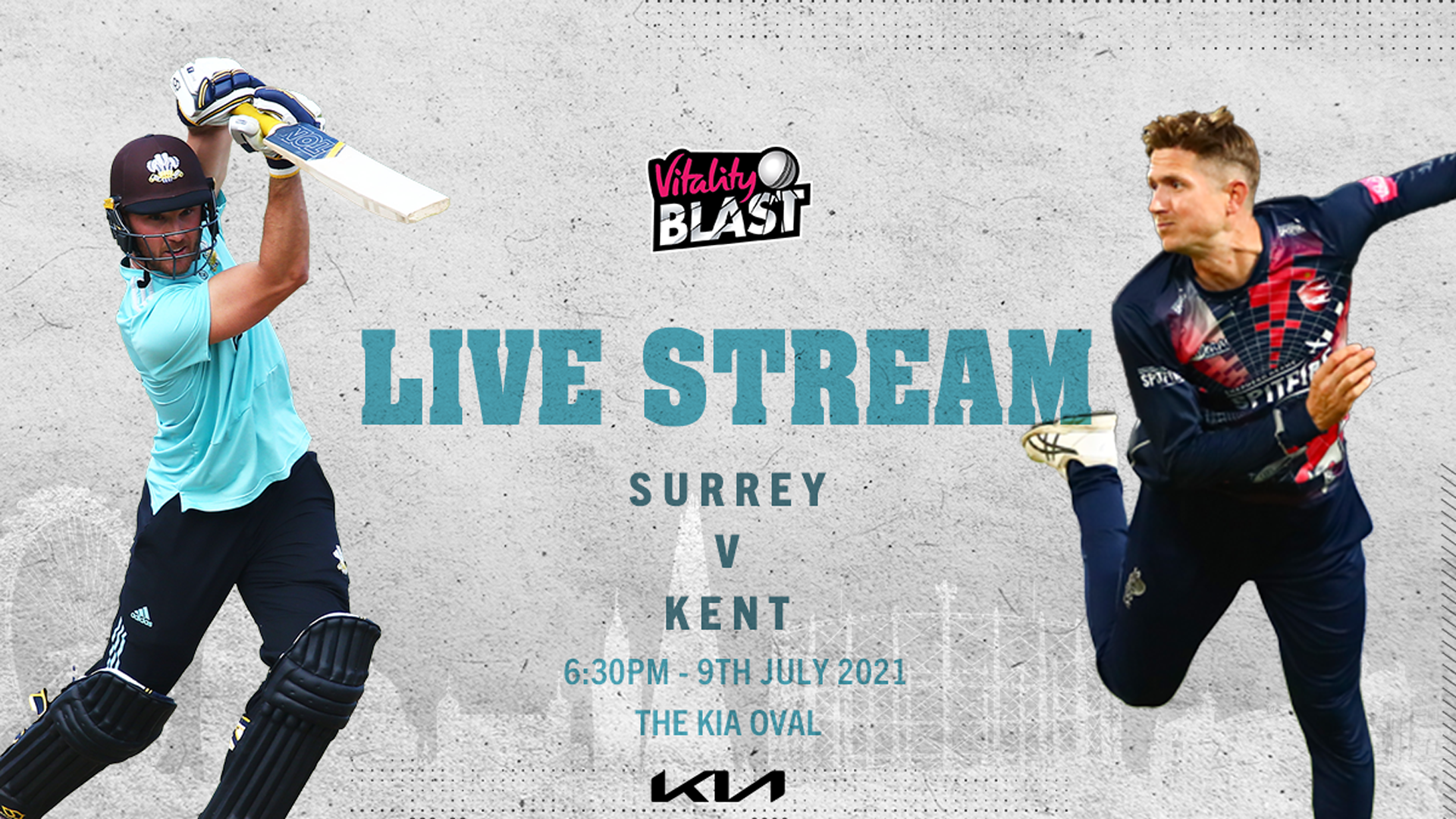 Live Stream: Surrey v Kent