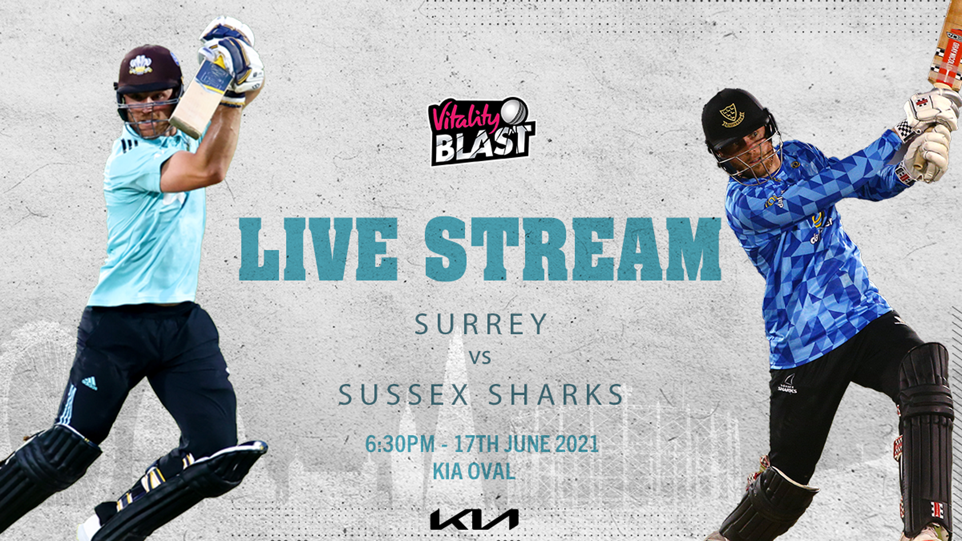 Live Stream: Surrey v Sussex Sharks