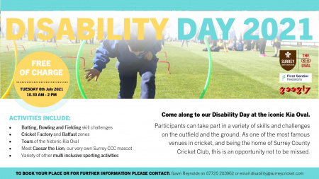 Disability Day returns on 6th July
