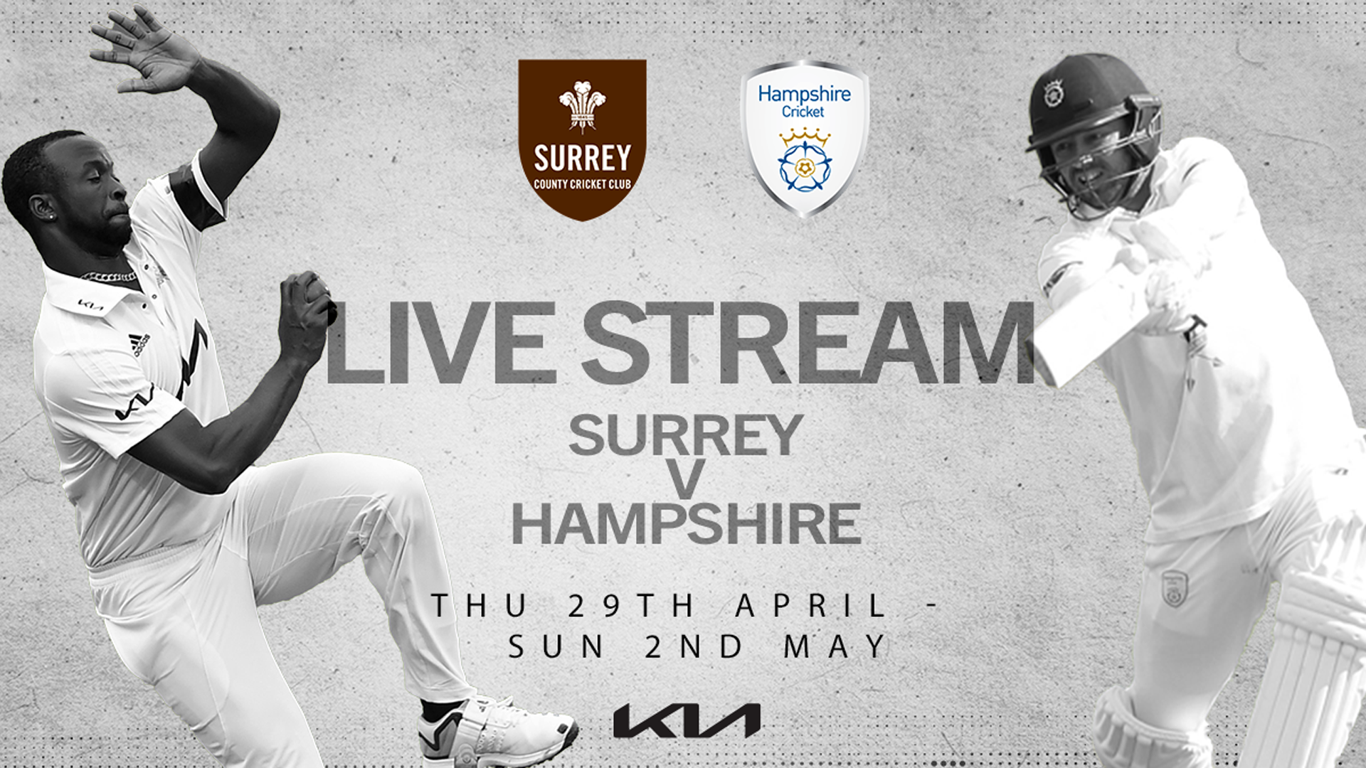 Live Stream: Surrey v Hampshire – D2