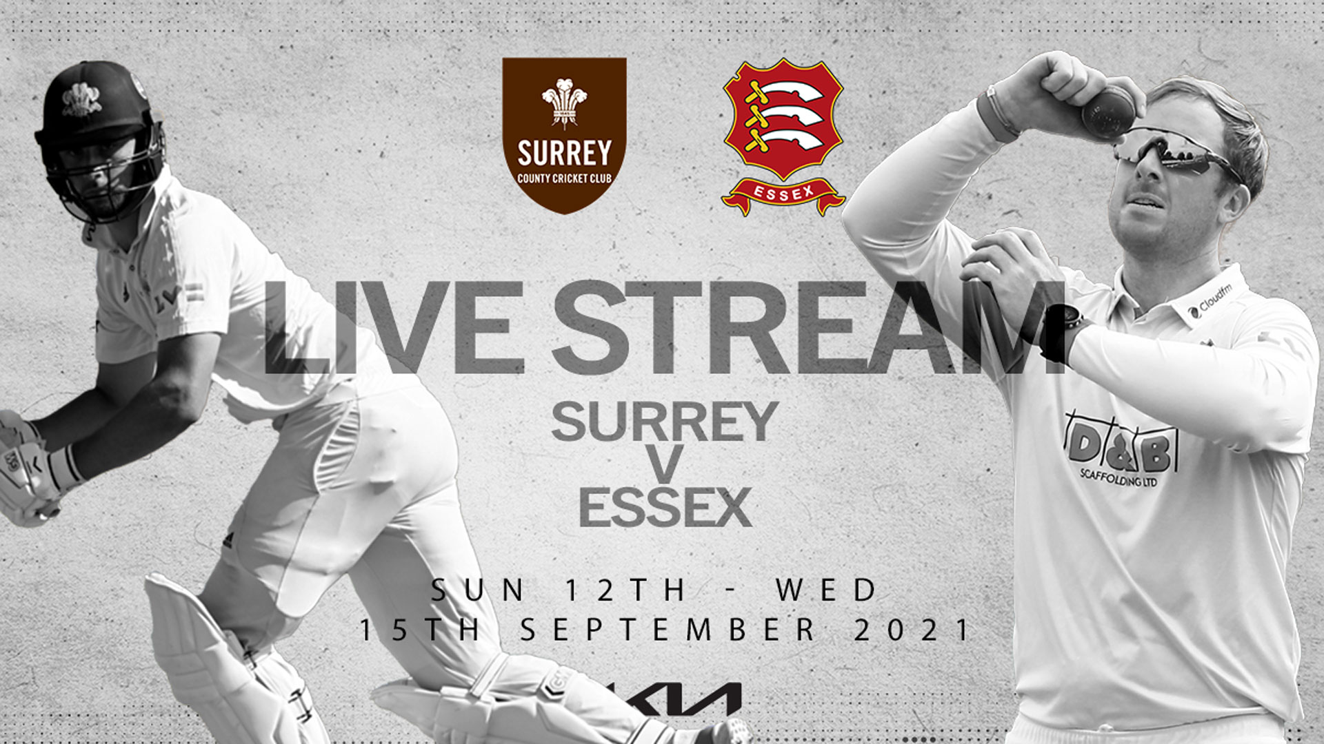 Live Stream: Surrey v Essex – Day 1