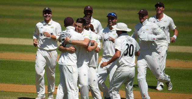 Somerset defiant but Surrey scent victory