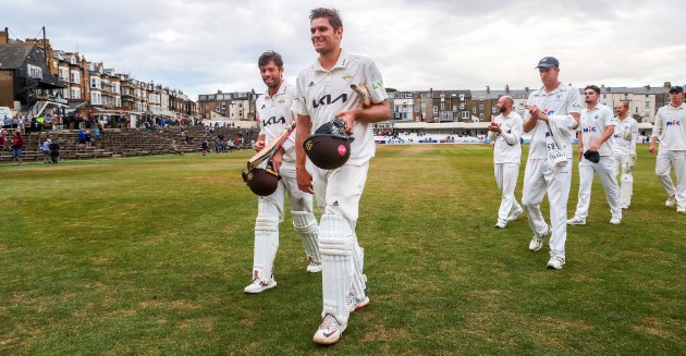 Jamie Overton powers Surrey to dramatic day four victory