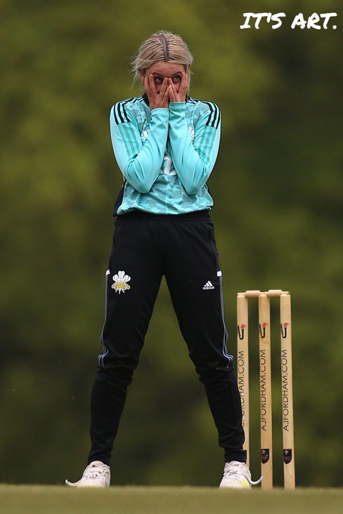 Claudie Cooper can't look!