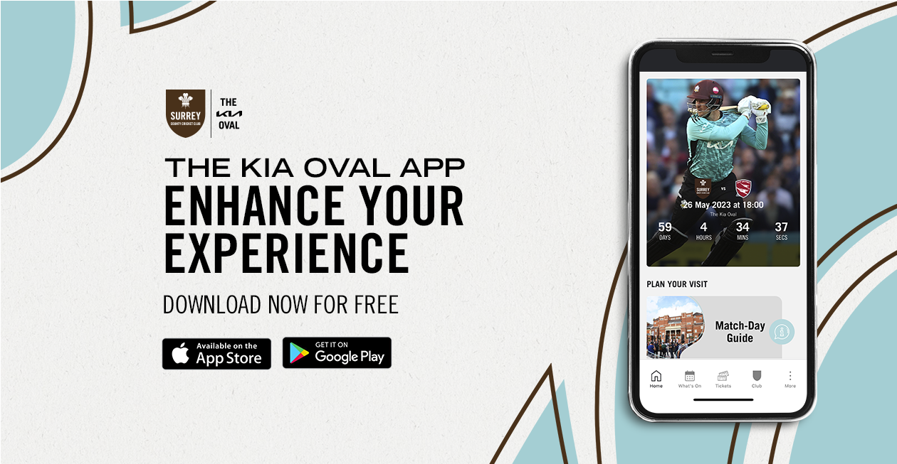 The Kia Oval launch new official Mobile App