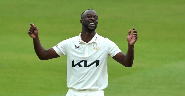 Surrey secure nine wicket win