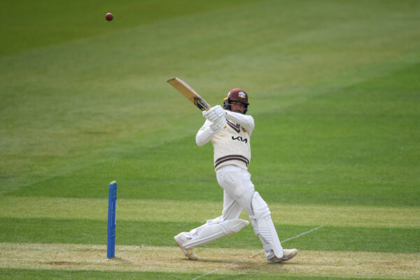 Surrey v Hampshire, LV Insurance County Championship Ryan Patel of Surrey batting during the LV Insurance County Championship match between Surrey and Hampshire at The Kia Oval, Kennington
