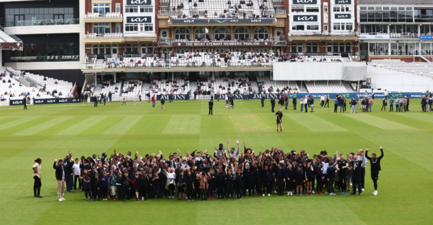 The Kia Oval welcomes local school pupils