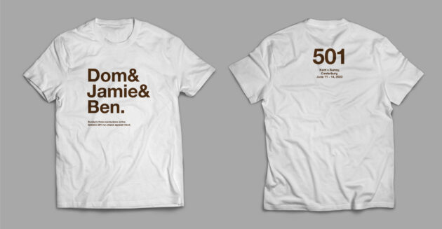 501: Limited Edition T-Shirt Released