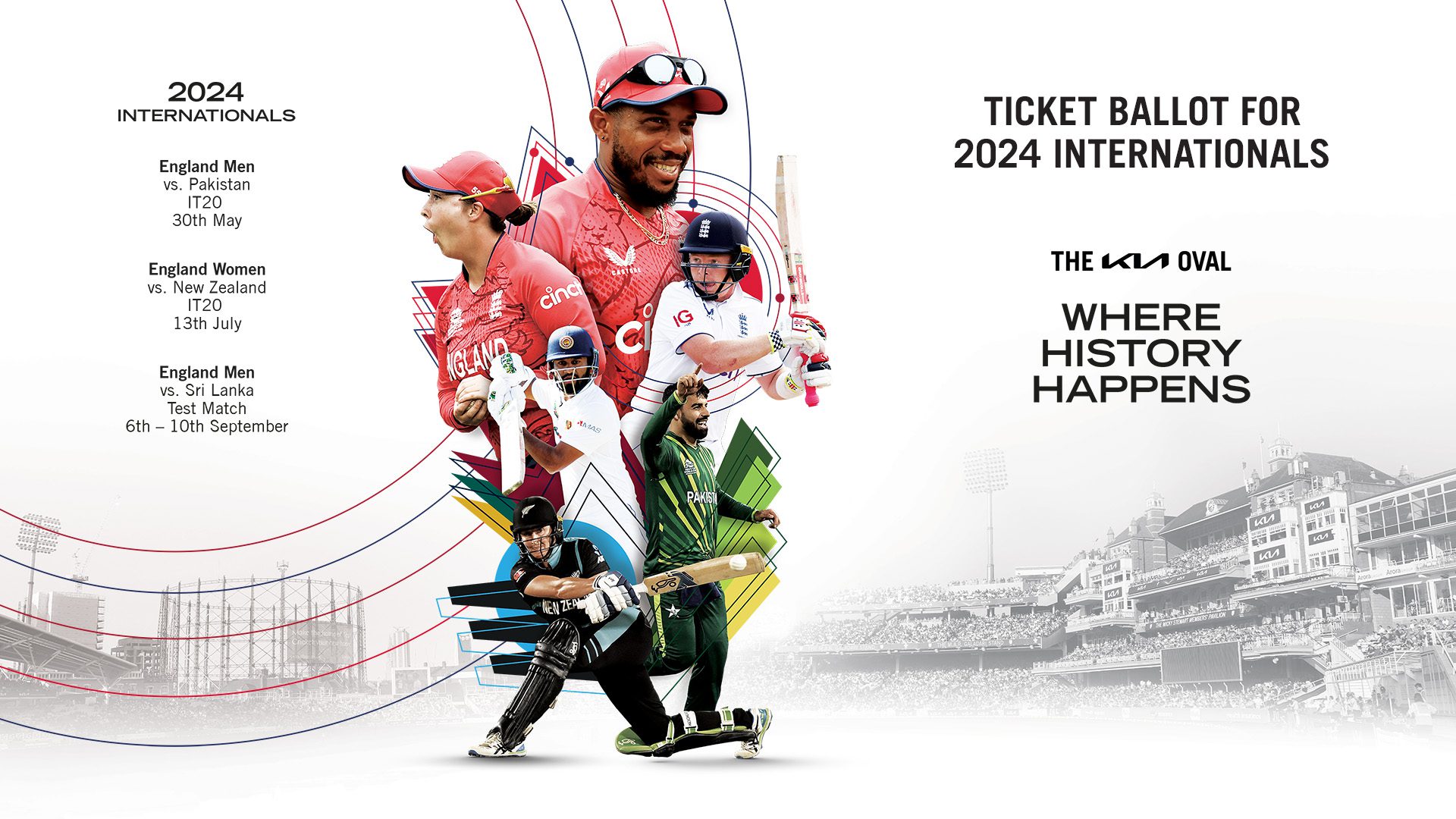 2025 International Ticket Ballot now open! Kia Oval