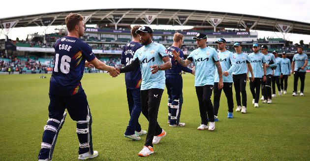 Surrey lose nail-biter on the last ball