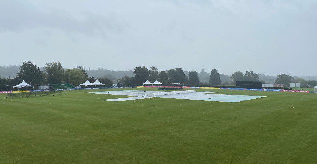 Middlesex v Surrey abandoned after persistent rainfall at Radlett