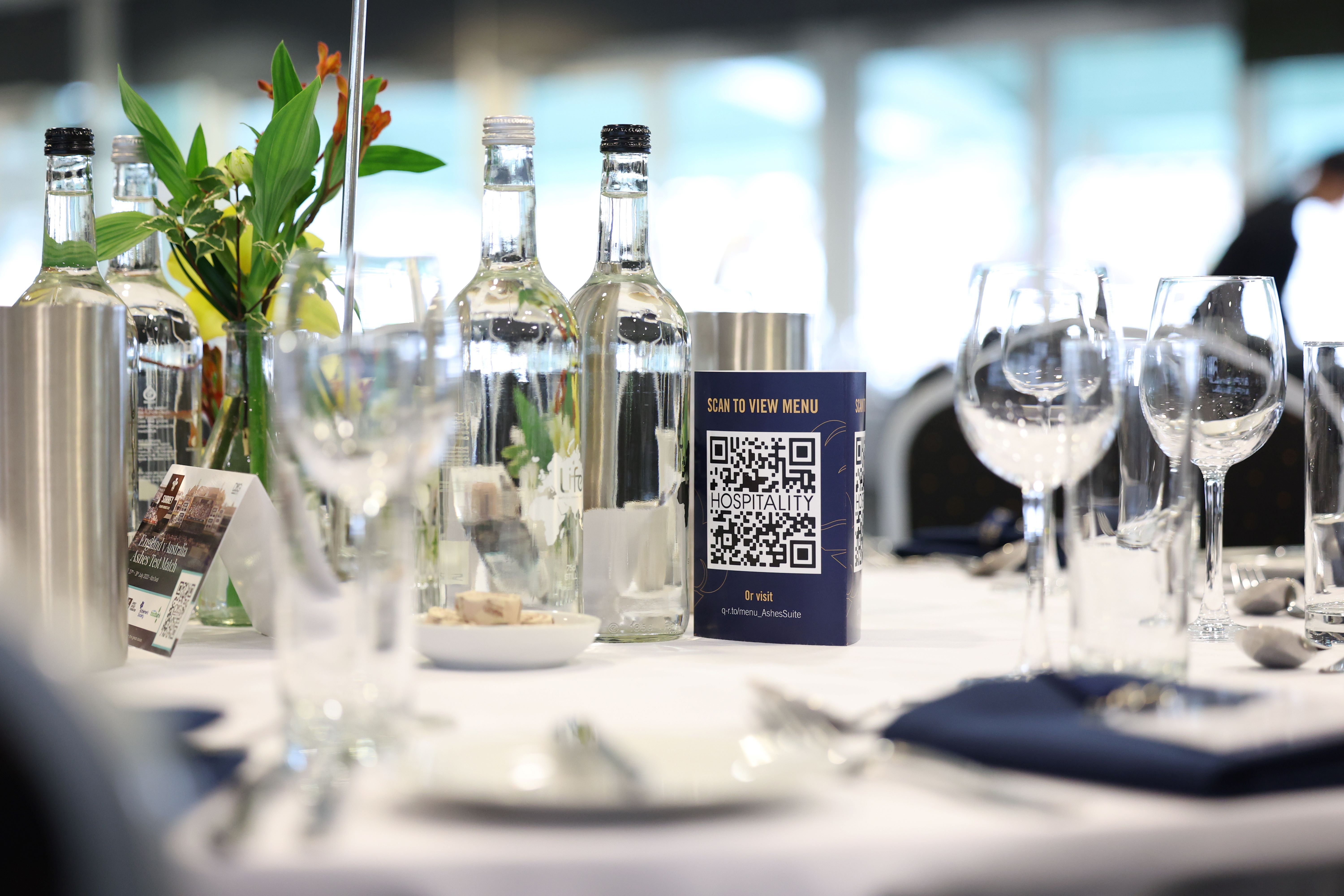 Hospitality at The Kia Oval