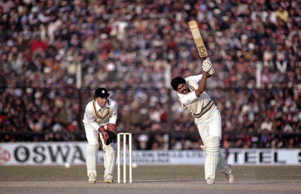 Kapil Dev India v England ODI 1981