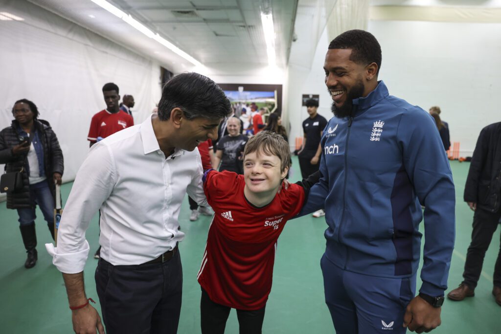 Prime Minister Rishi Sunak visits Oval Cricket Ground