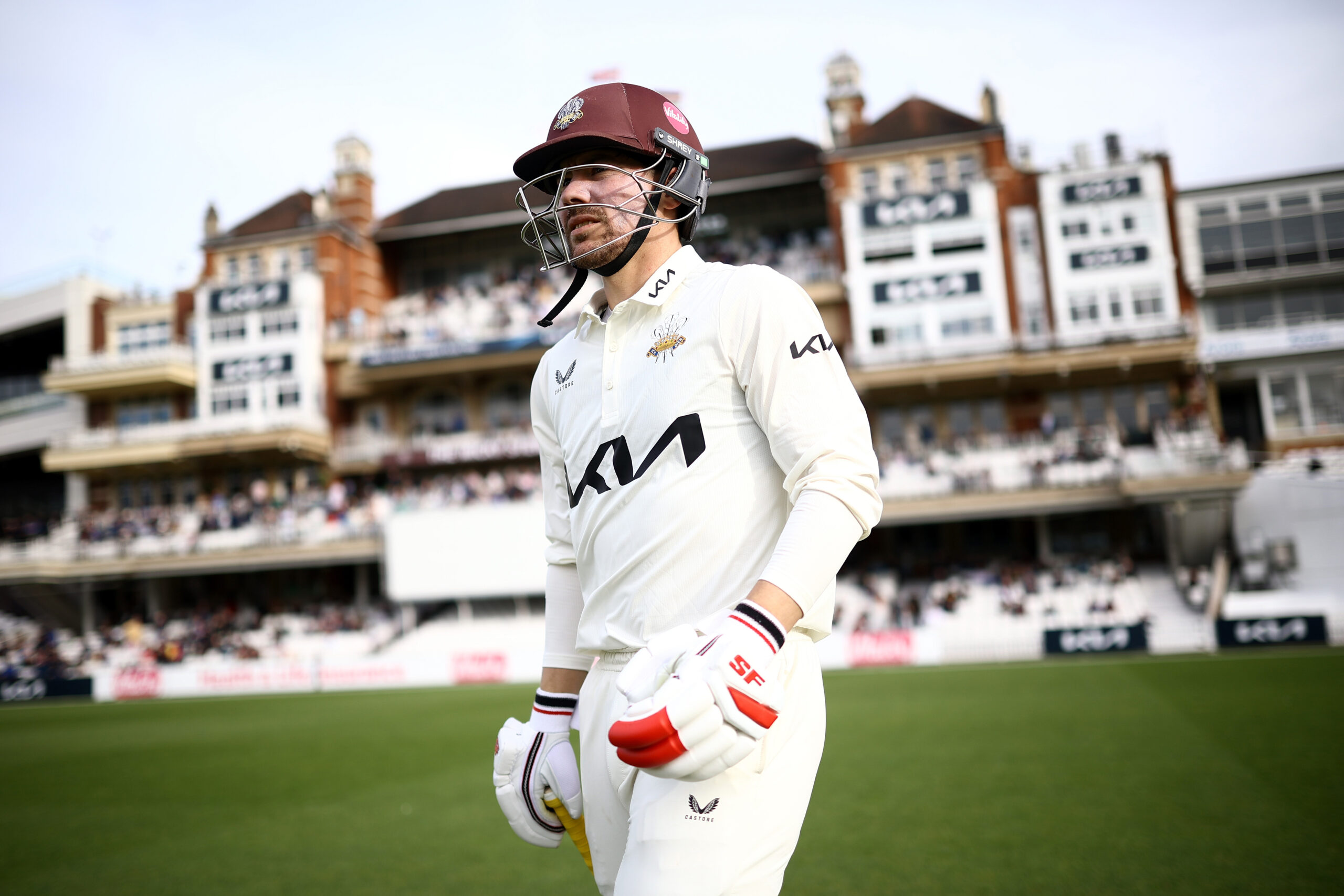 Two centuries put Surrey in control on day two