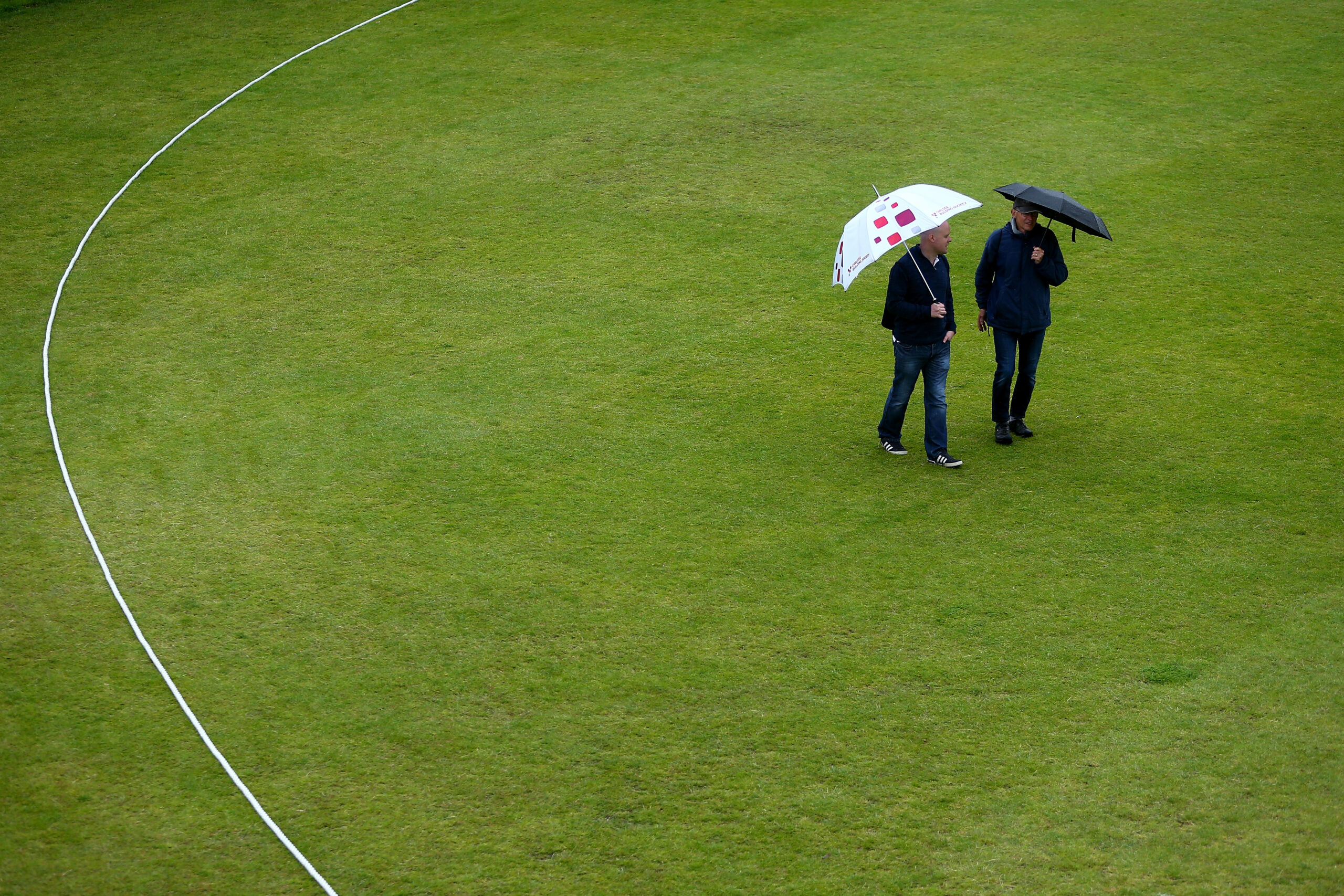 Rain-curtailed day one at Guildford