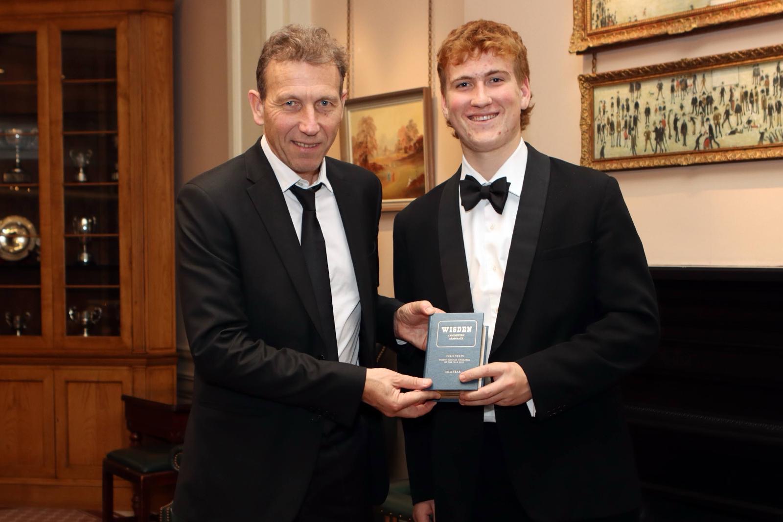 Ollie Sykes named Wisden Schools Cricketer of the Year