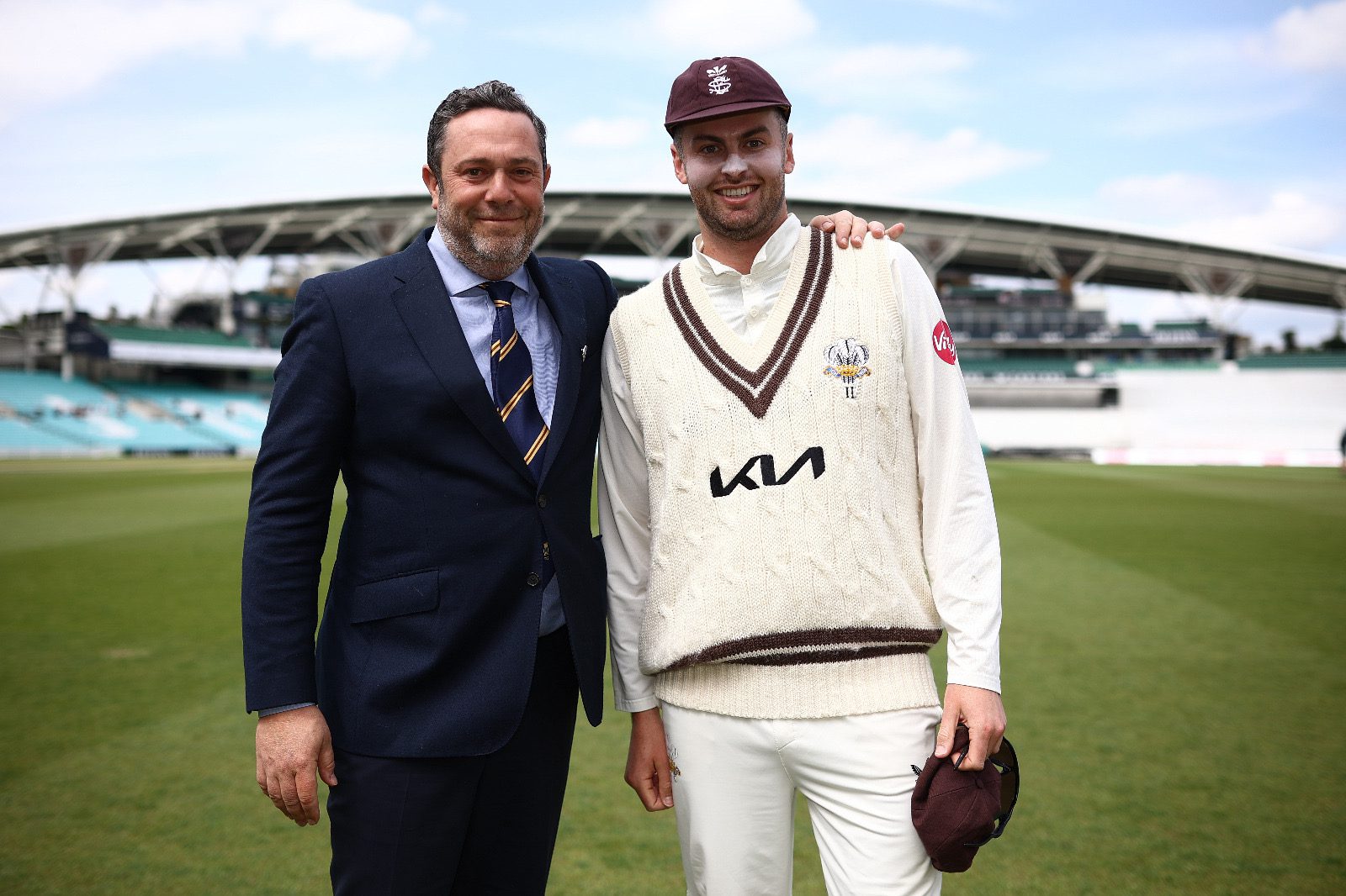 Sibley presented Surrey Cap & named Vice Captain