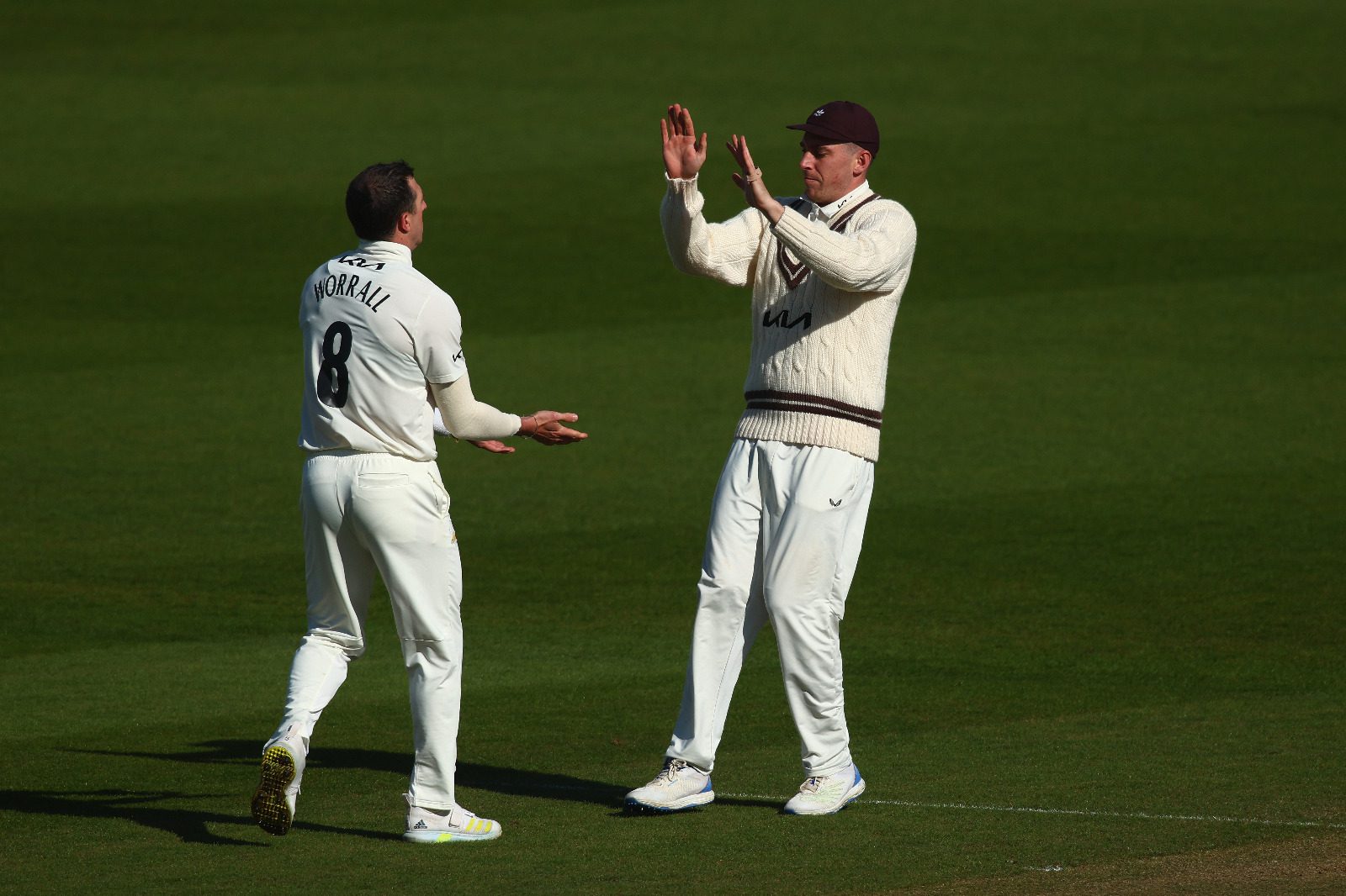 Surrey take three wickets in shortened third day Kia Oval
