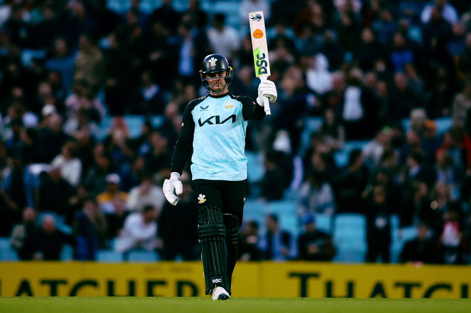 Surrey and Gloucestershire tie at The Kia Oval