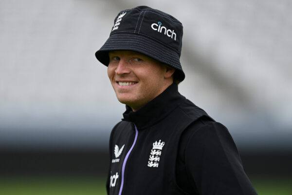 England & West Indies Net Sessions LONDON, ENGLAND - JULY 08: Ollie Pope of England during a nets sessions at Lord's Cricket Ground on July 08, 2024 in London, England. (Photo by Gareth Copley/Getty Images)