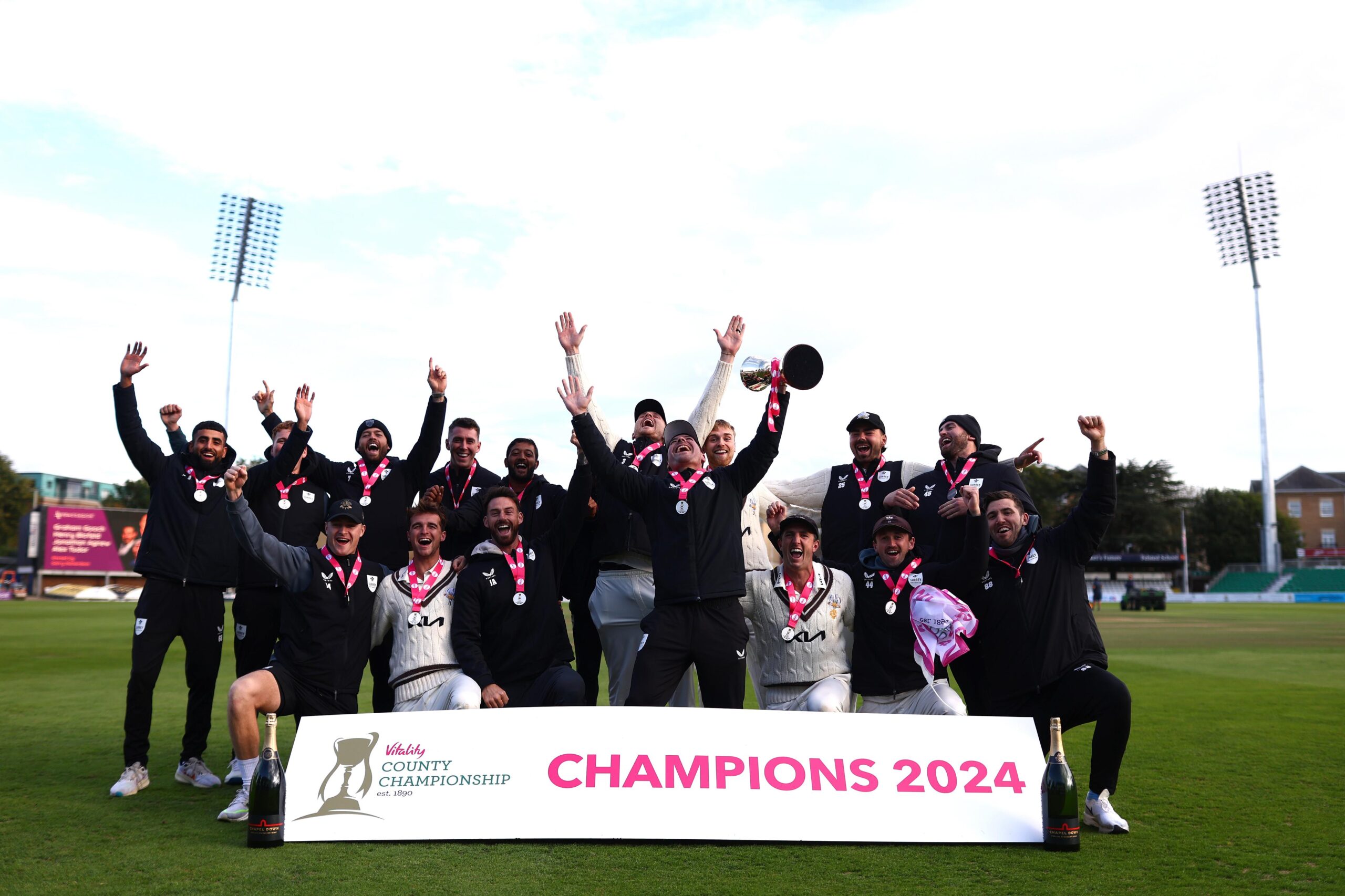 Surrey crowned 2024 County Champions at Chelmsford