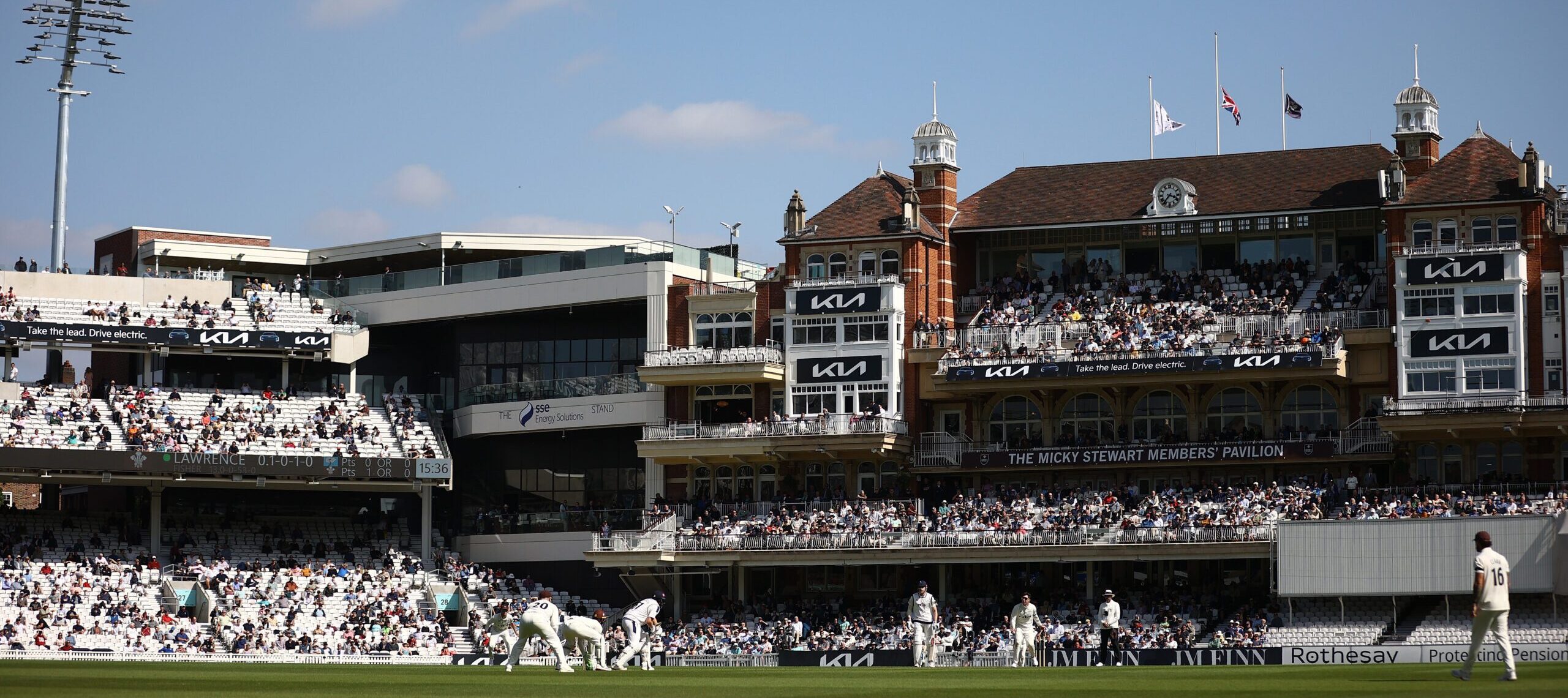 New 21st century County Championship attendance record at the Kia Oval
