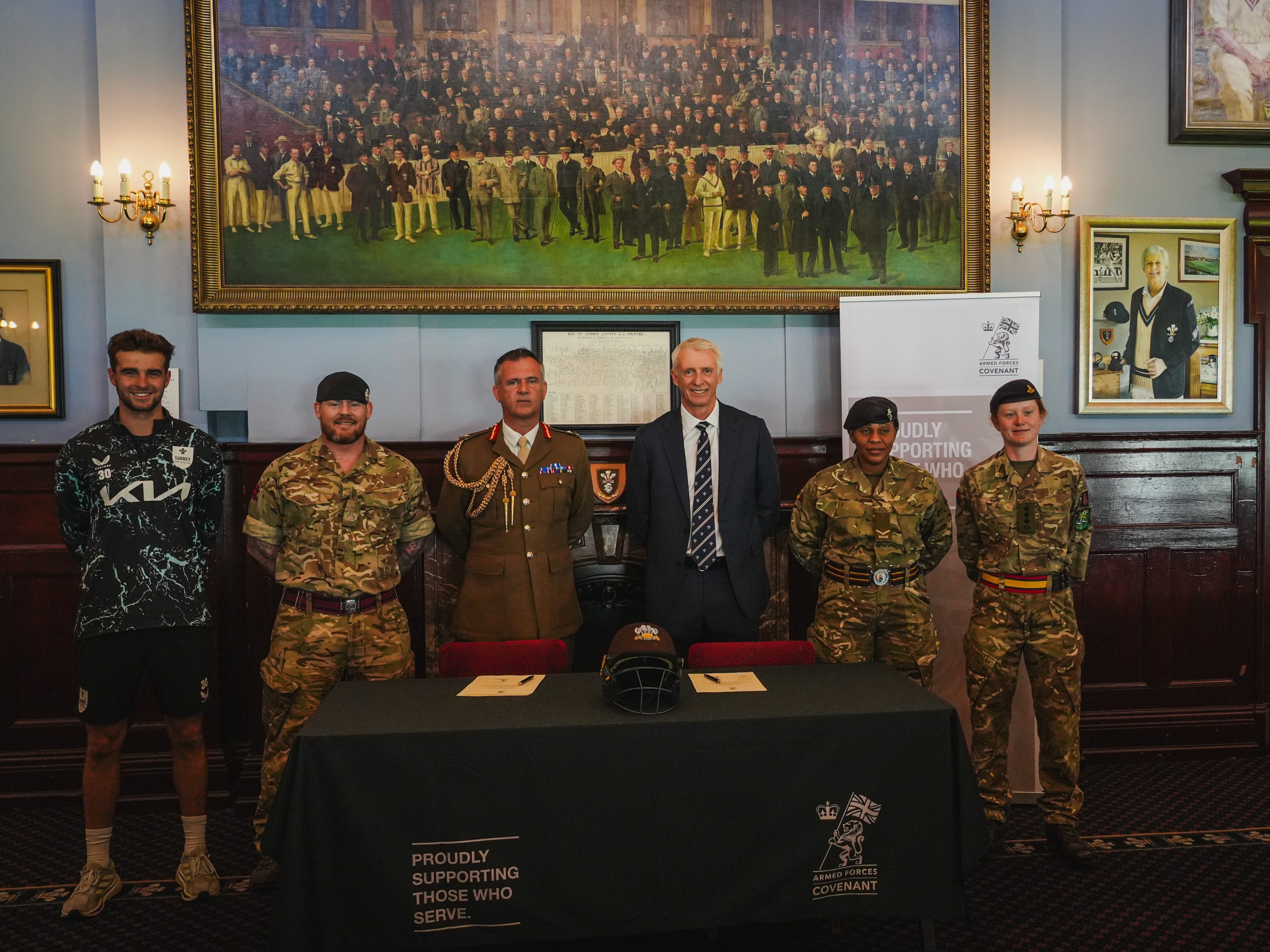 Surrey commit to Armed Forces Covenant