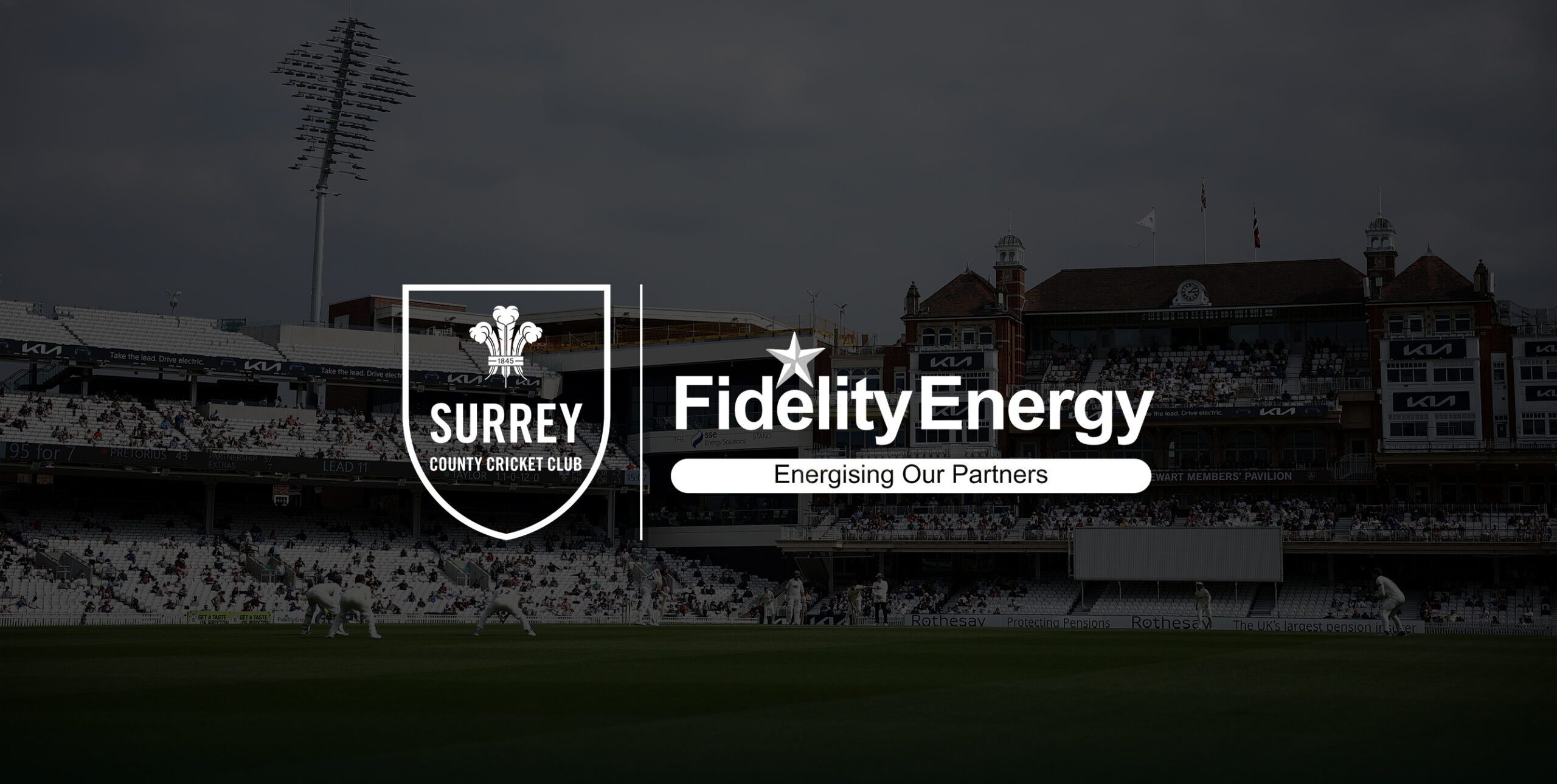 Fidelity Energy to support Surrey as an official partner