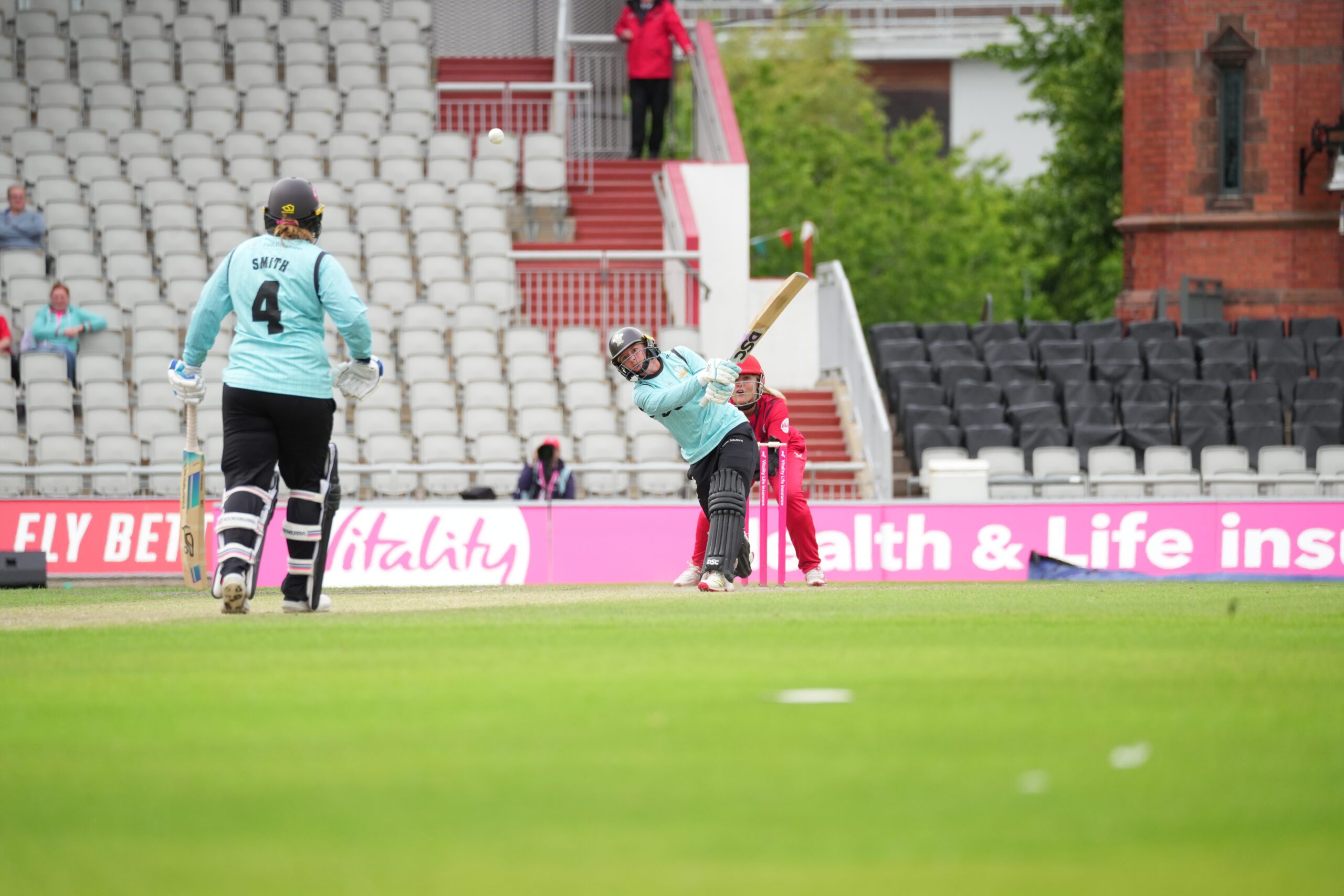 Surrey defeat Lancashire away after rain featured throughout the day