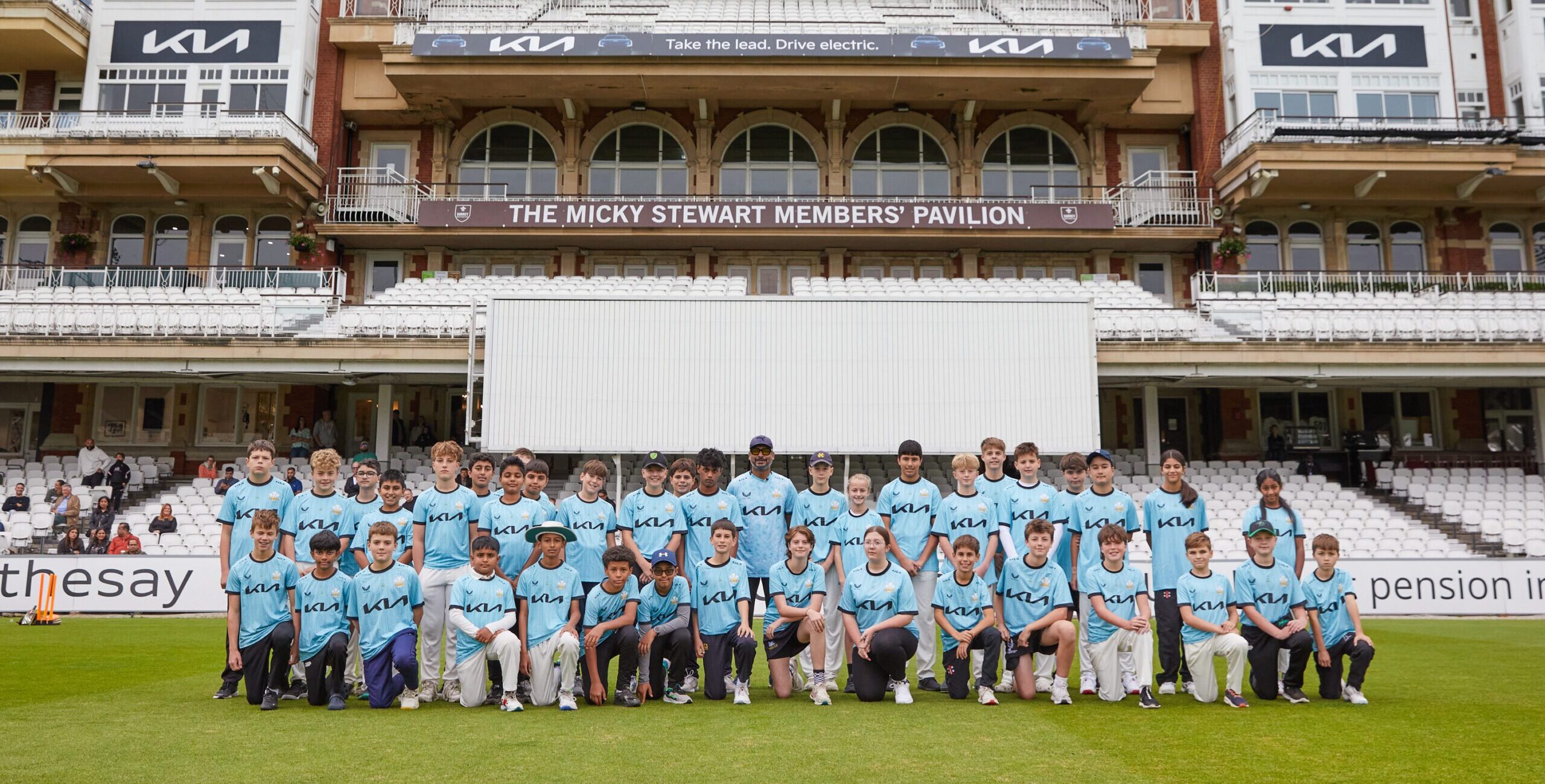 Sangakkara inspires young cricketers on Kia Grassroots Day