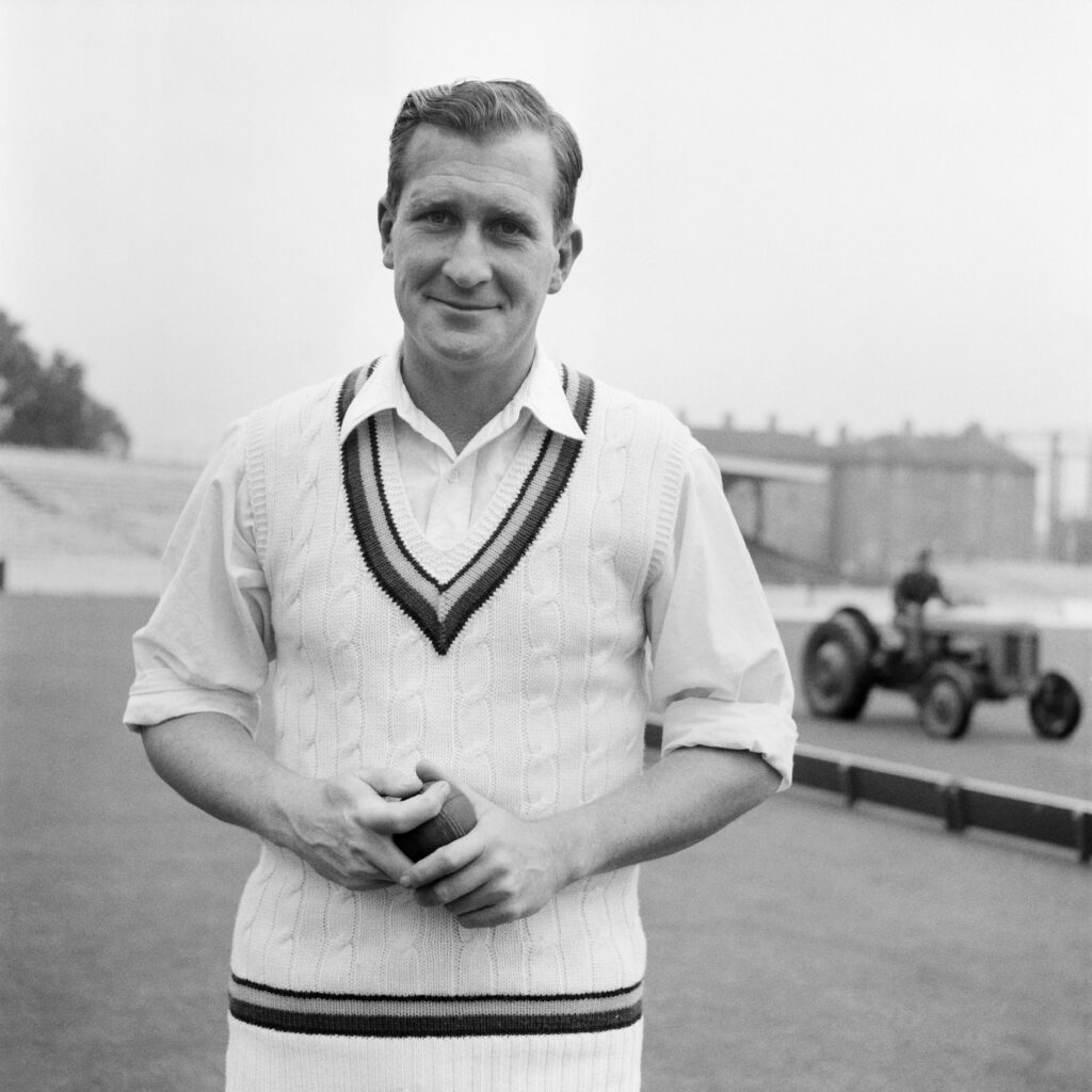 Jim Laker Of Surrey CCC