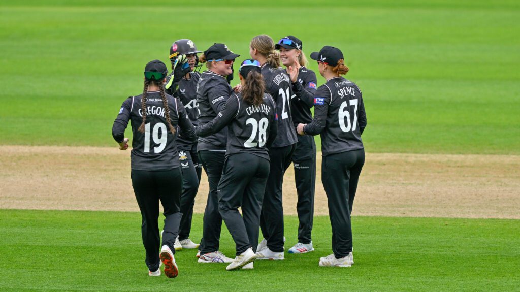 Women’s Metro One Day Cup The Blaze v Surrey CCC at Trent Bridge in Nottingham on 04 May 2026
