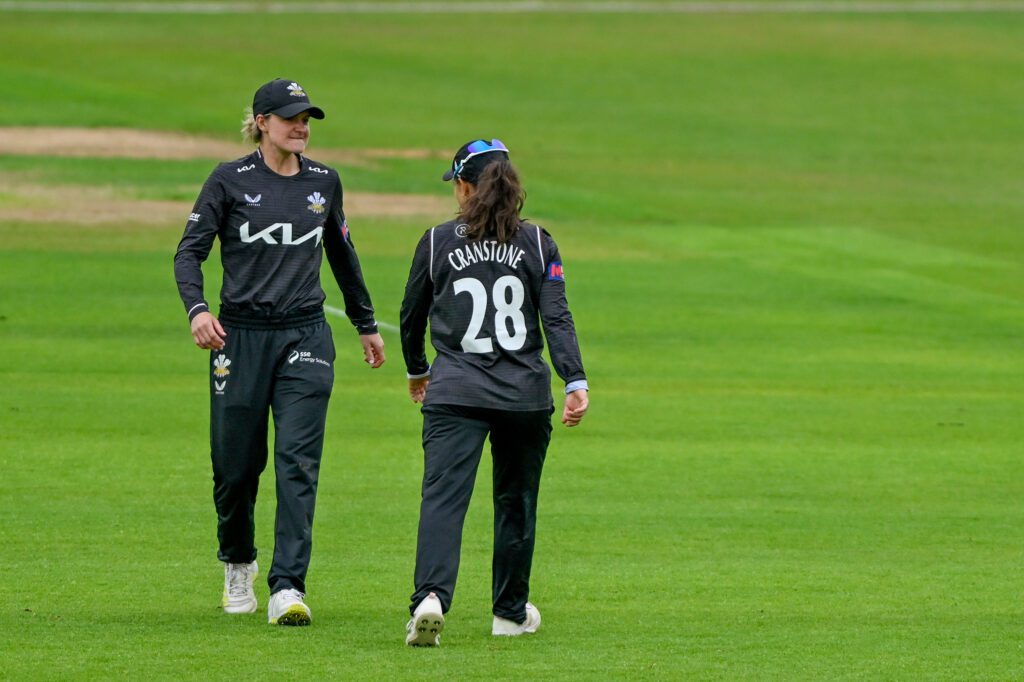 Women’s Metro One Day Cup The Blaze v Surrey CCC at Trent Bridge in Nottingham on 04 May 2026